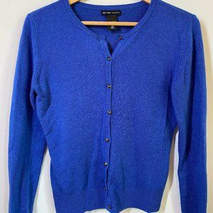 Medium New York & Co. Cobalt Blue Cardigan
